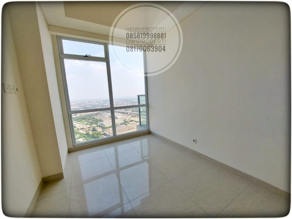 Dijual Apartement Sedayu City 3BR Best City View Semi Furnish