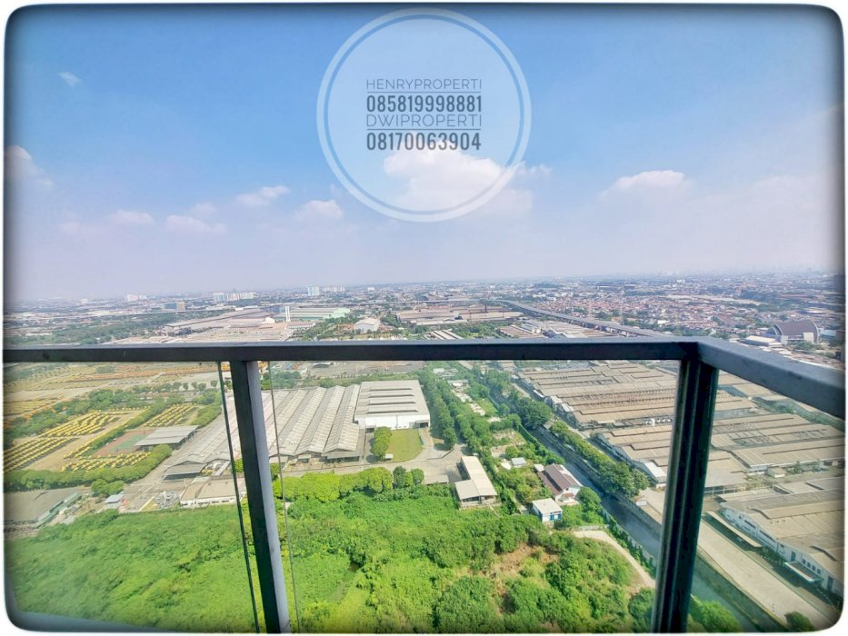 Dijual Apartement Sedayu City Unit 1BR Best City View Semi Furnish