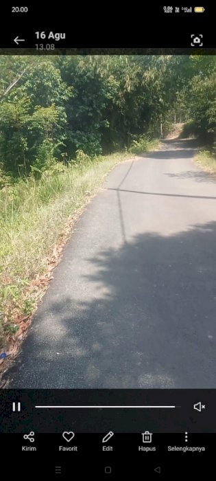 Tanah kebun kering buat inpes dan usaha