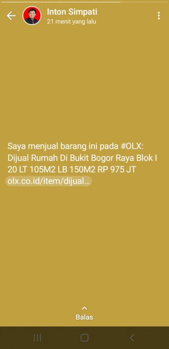 Di Jual Tanah = 1.076 M2 KP Nagrog Pamoyanan BGR SLT @ ARP 2 JT/ M2