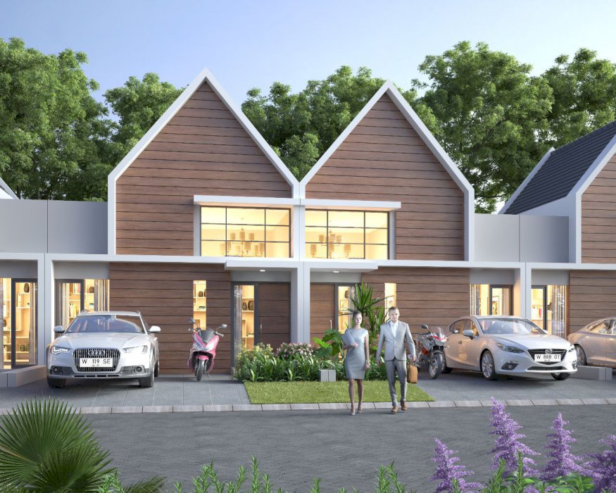 rumah dp 0 gratis biaya kpr dll lokasi bebas banjir