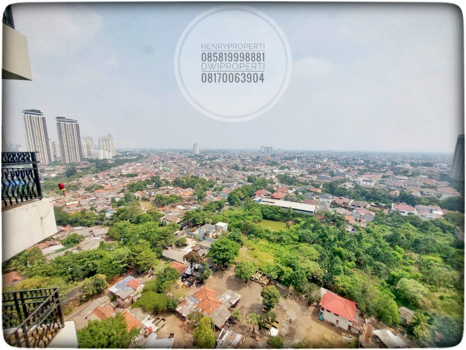 Dijual Permata Hijau Residence Unit 3+1 Mid Fl City dan Pool View