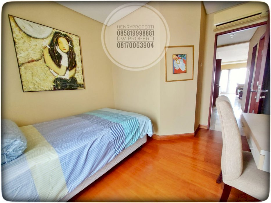 Dijual Permata Hijau Residence Unit 3+1 Mid Fl City dan Pool View