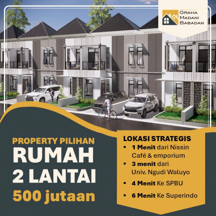 Rumah Mewah Murah di jalan Utama Semarang-Solo