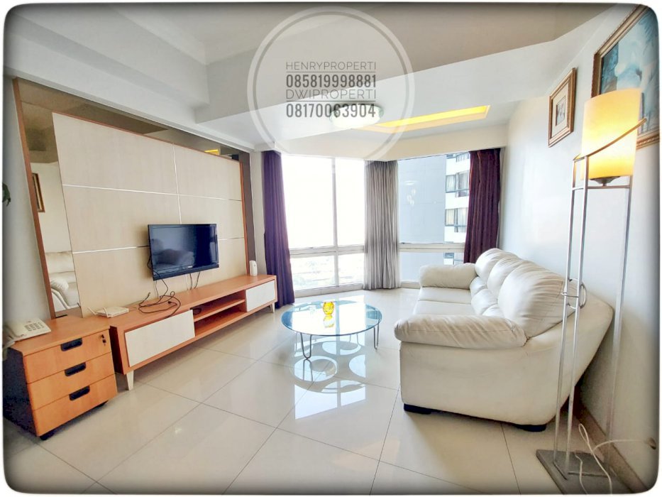 Disewa Apartement Taman Anggrek Unit 2dan1BR Full Furnish Renov Mid Fl
