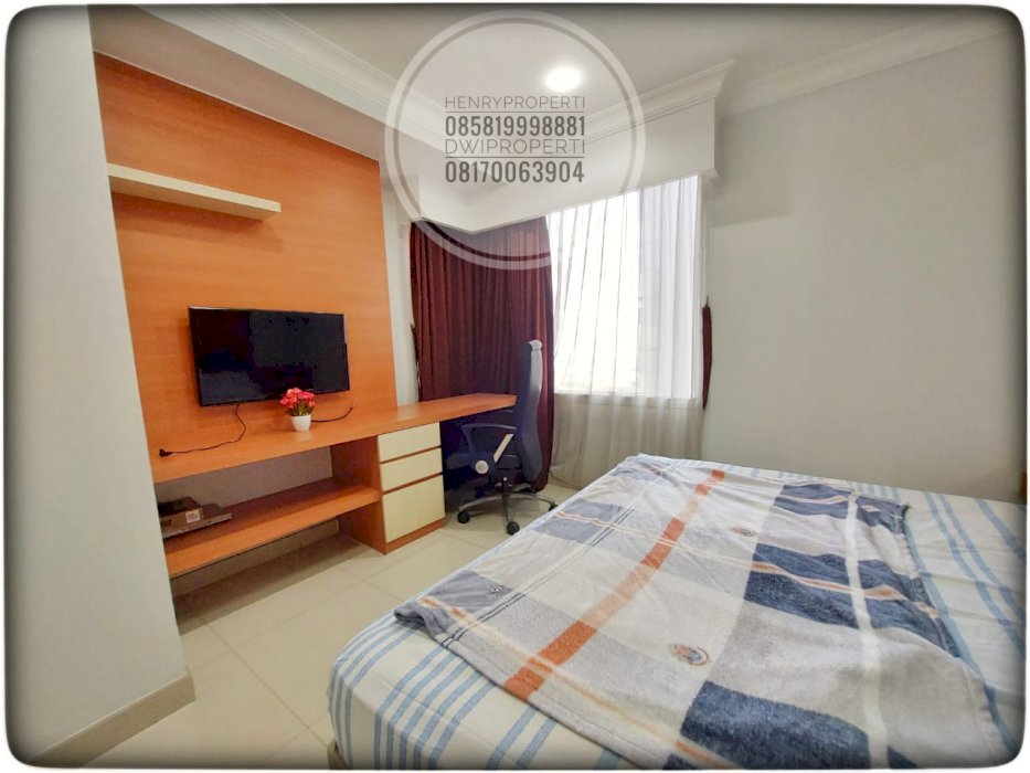 Disewa Apartement Taman Anggrek Unit 2dan1BR Full Furnish Renov Mid Fl