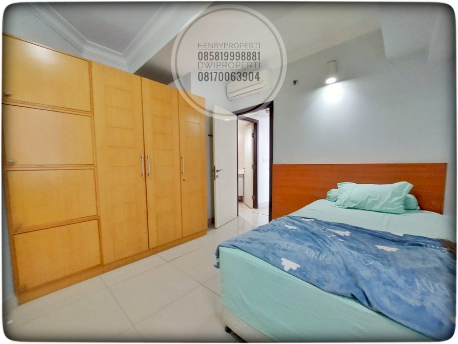 Disewa Apartement Taman Anggrek Unit 2dan1BR Full Furnish Renov Mid Fl