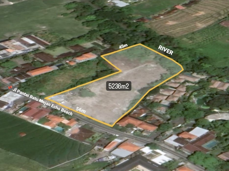 JUAL TANAH KOMERSIL BATU MEJAN CANGGU