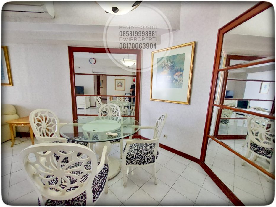 Disewa Taman Anggrek Unit 2+1BR Full Furnished and Renovated Unit