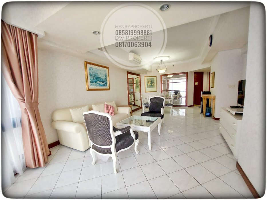 Disewa Taman Anggrek Unit 2+1BR Full Furnished and Renovated Unit