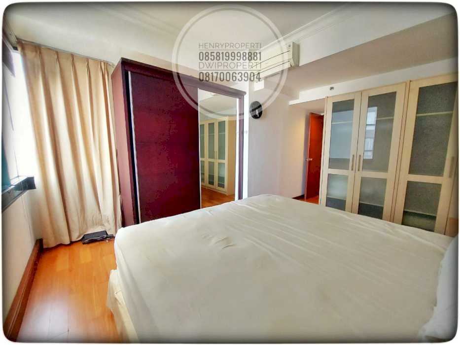 Disewa Apt Taman Anggrek Unit 2+1BR Full Furnish High Fl Renovated