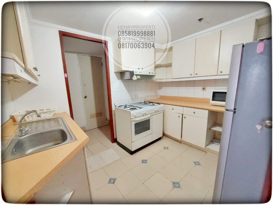 Disewa Apt Taman Anggrek Unit 2+1BR Full Furnish High Fl Renovated