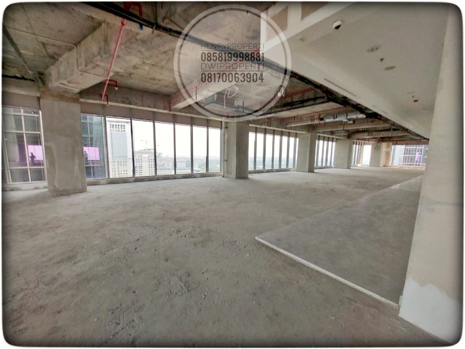 Disewakan Office Space Gold Coast View Laut dan City Lantai Rendah