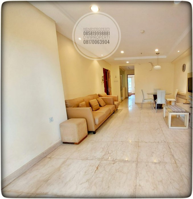 Dijual Permata Hijau Residence Unit 3+1 Pool Fl Pool View