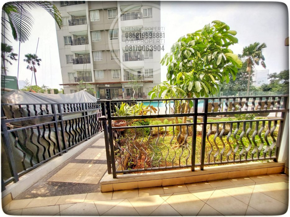 Dijual Permata Hijau Residence Unit 3+1 Pool Fl Pool View