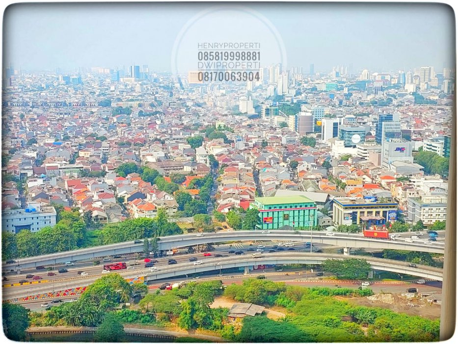 Dijual Taman Anggrek Condo Unit 2BR Full Renov Furnish
