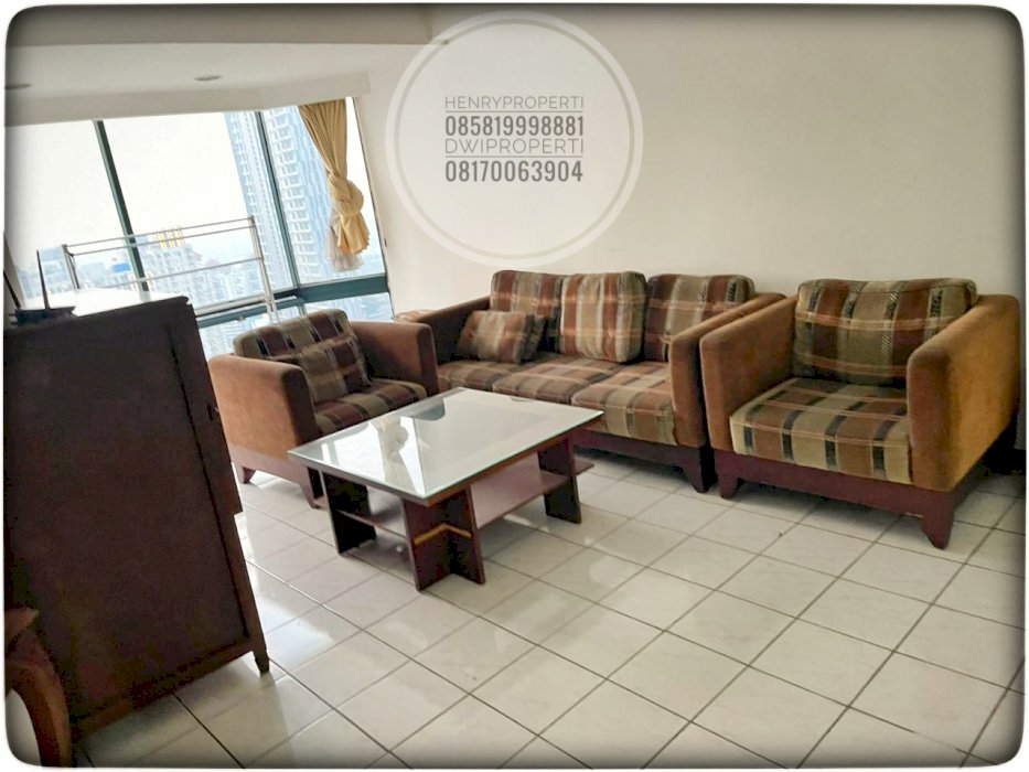 Dijual Taman Anggrek Condominium Unit 3+1BR Furnish City View