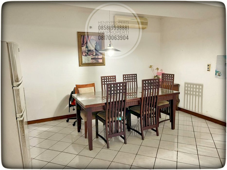 Dijual Taman Anggrek Condominium Unit 3+1BR Furnish City View