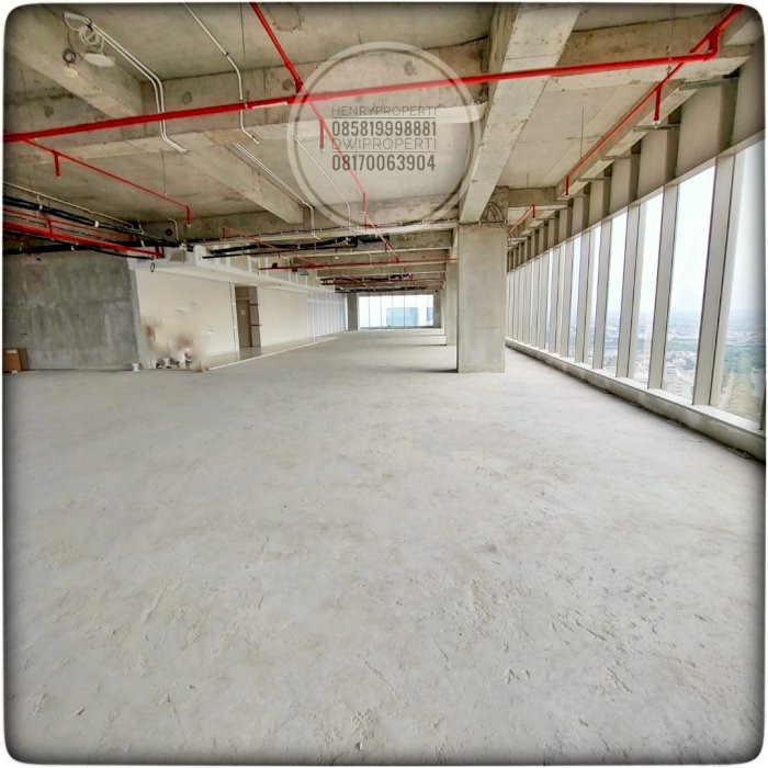 Disewa Office Space Gold Coast View Laut dan City Lantai Tinggi