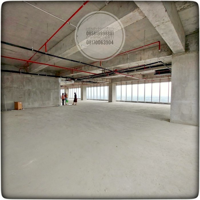 Disewa Office Space Gold Coast View Laut dan City Lantai Tinggi