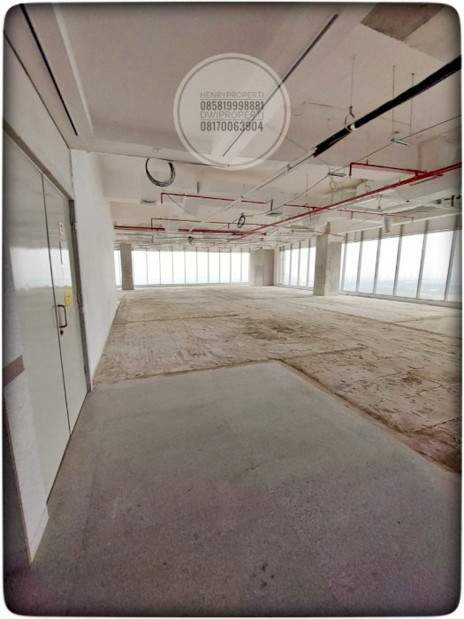 Disewa Office Space Gold Coast View Laut dan City Lantai Tinggi
