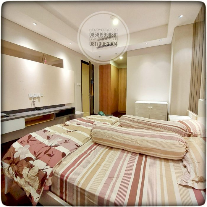Disewa Wang Residence 2BR + 1 Study High Floor Best City View