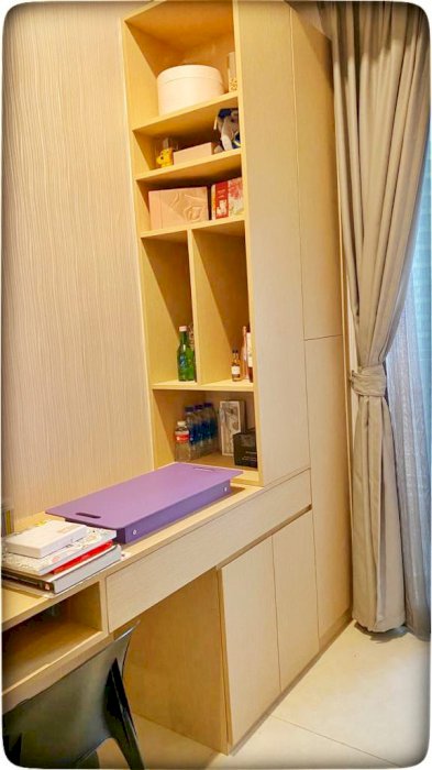 Disewa Taman Anggrek Residence Unit 1+1BR BR Low Fl Full Furnish
