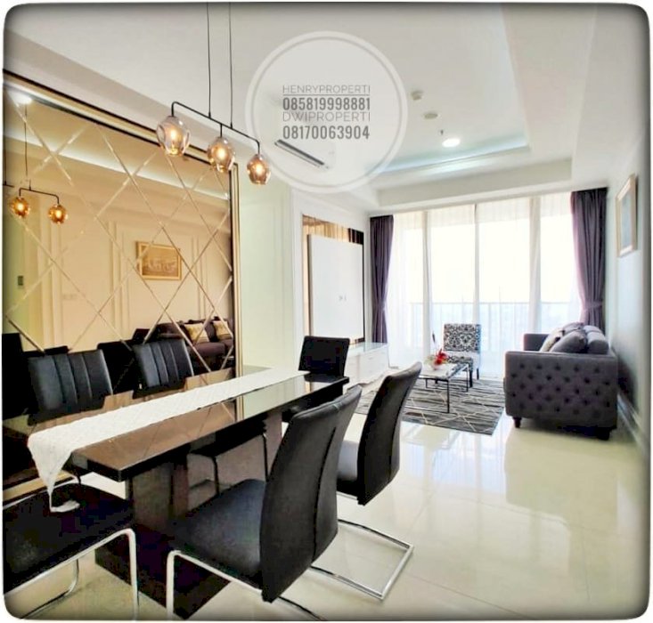 Disewa Taman Anggrek Residence Unit 3+1BR BR High Fl Private Lift