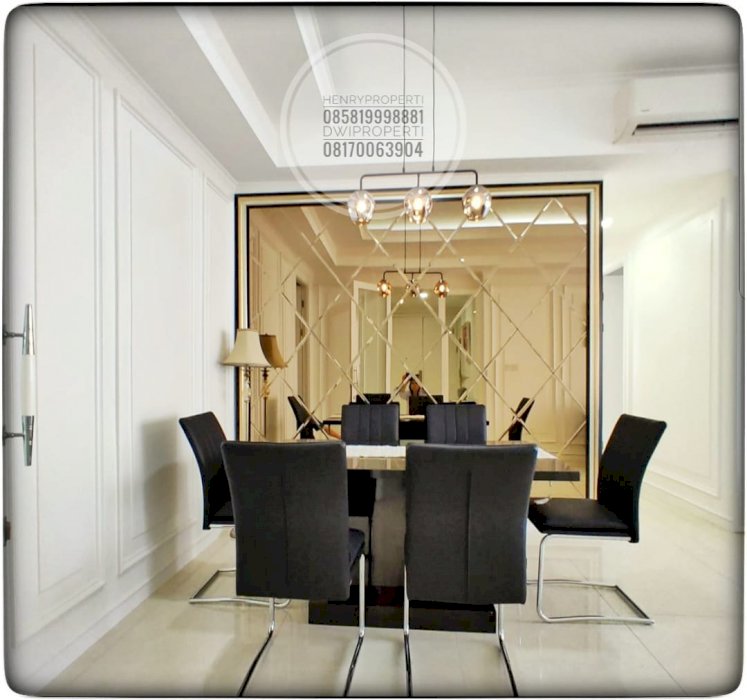 Disewa Taman Anggrek Residence Unit 3+1BR BR High Fl Private Lift