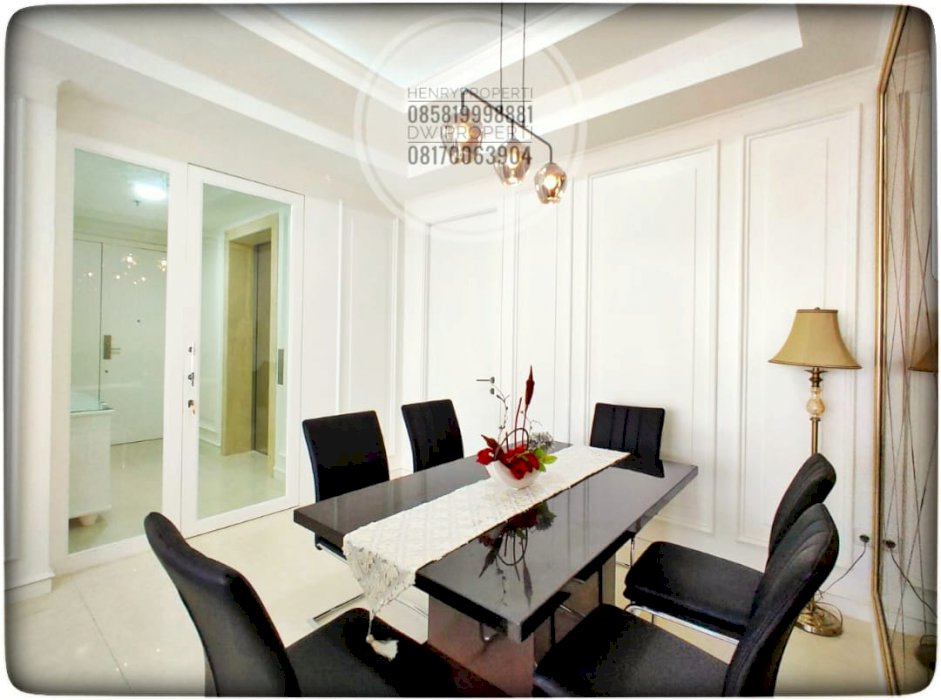 Disewa Taman Anggrek Residence Unit 3+1BR BR High Fl Private Lift