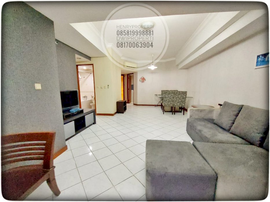 Dijual Taman Anggrek Condominium Unit 2+1BR Furnish City View