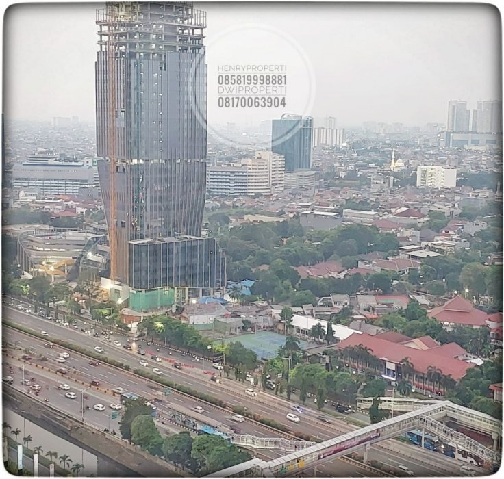 Dijual Taman Anggrek Condominium Unit 2+1BR Furnish City View