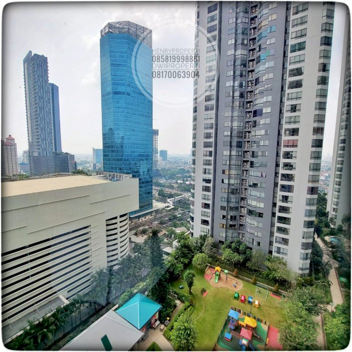 Dijual Taman Anggrek Condominium Unit 2BR Semi Furnish Garden View