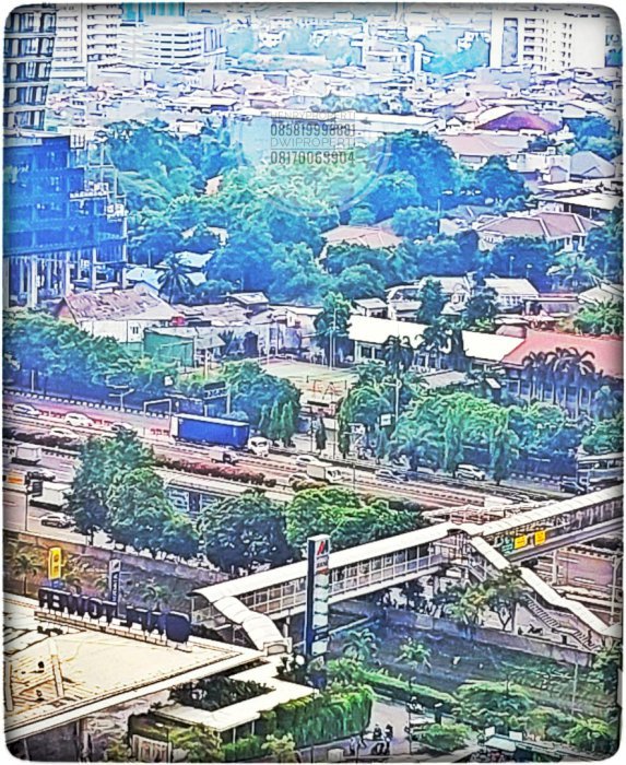 Dijual Taman Anggrek Condominium Unit 2BR Semi Furnish Garden View