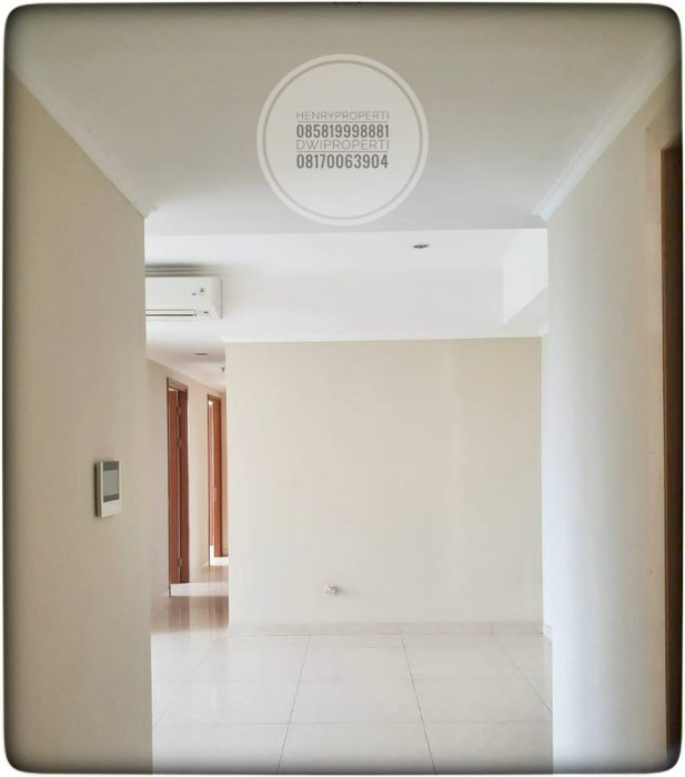 Disewa Taman Anggrek Residence Unit Condo 3BR Low Fl Semi Furnish
