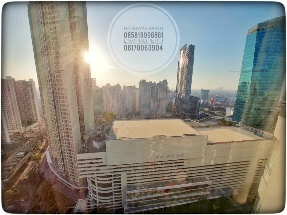 Dijual Taman Anggrek Condominium Unit 3+1BR Furnish Ciry View
