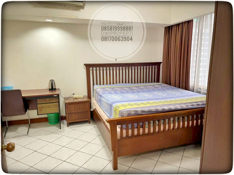 Dijual Taman Anggrek Condominium Unit 3+1BR Furnish Ciry View