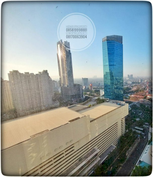 Dijual Taman Anggrek Condominium Unit 3+1BR Furnish Ciry View
