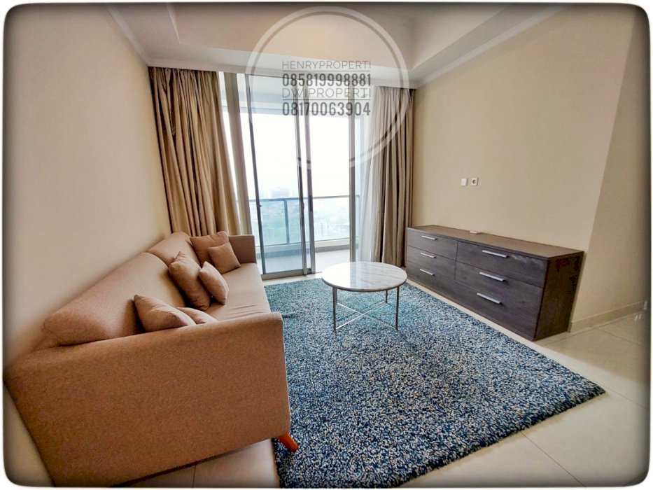 Disewa Taman Anggrek Residence Unit Condo 3+1BR Low Fl  City View