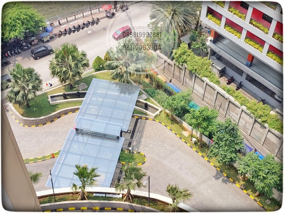 Disewa Taman Anggrek Residence Unit Condo 3+1BR Low Fl  City View