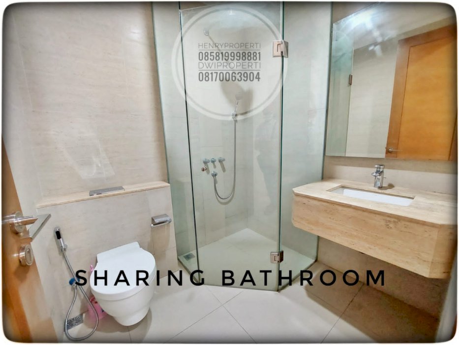 Disewa Taman Anggrek Residence Unit Condo 3+1BR Low Fl  City View