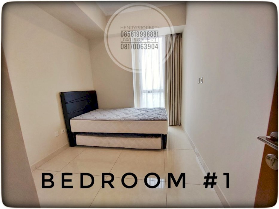 Disewa Taman Anggrek Residence Unit Condo 3+1BR Low Fl  City View