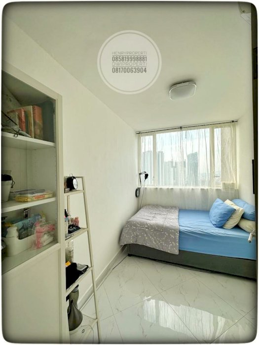 dijual aartemen taman rasuna unit 3+1br hadap city fasilitas lengkap