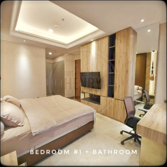 Disewa District 8 Unit 2+1BR Full Furnish Best City View
