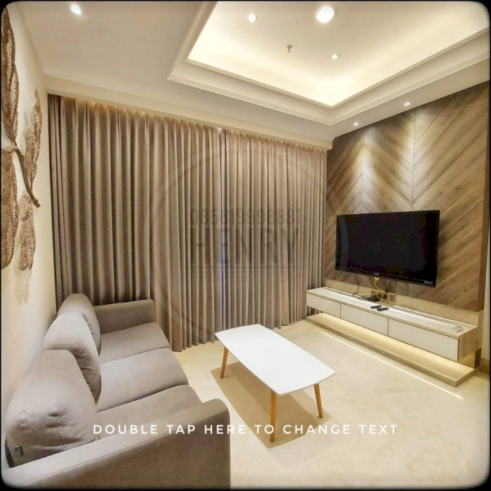 Disewa District 8 Unit 2+1BR Full Furnish Best City View