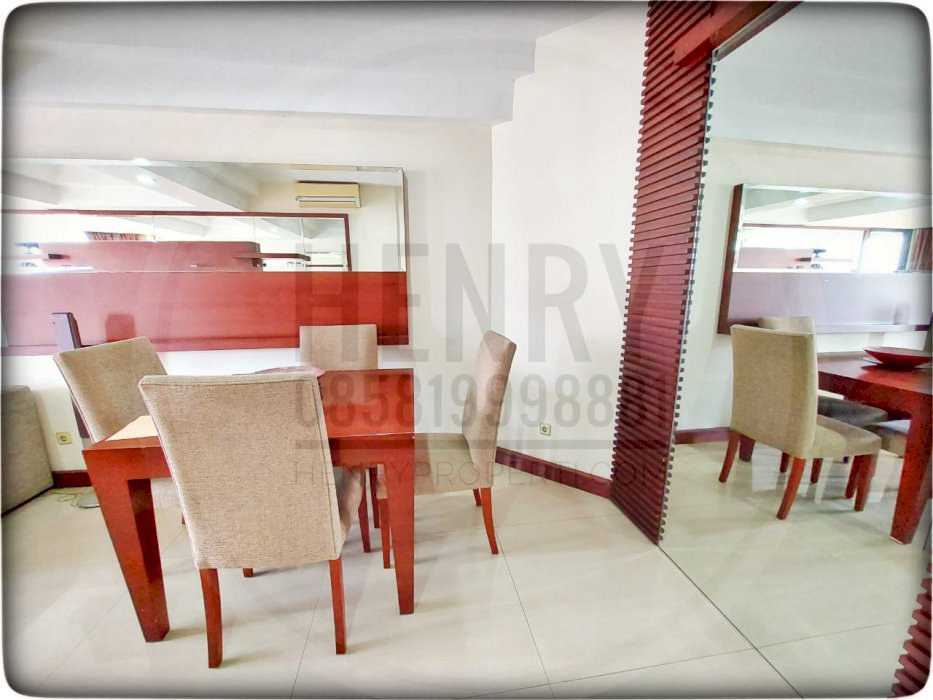 Taman Anggrek Condominium Unit Renov 2BR jadi 1BR Besar Ensuite Bath