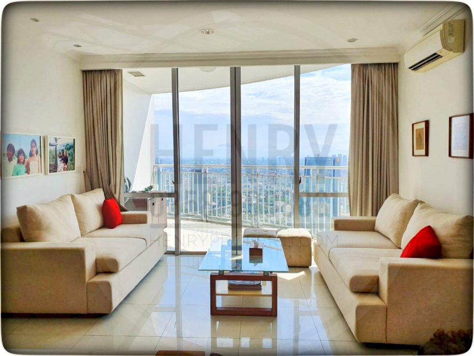 Dijual Denpasar Residence Unit Combine High Fl Best View Full Furnish