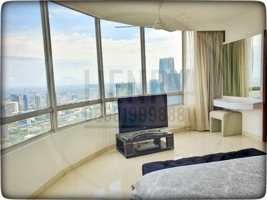 Dijual Denpasar Residence Unit Combine High Fl Best View Full Furnish