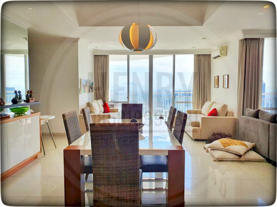 Dijual Denpasar Residence Unit Combine High Fl Best View Full Furnish