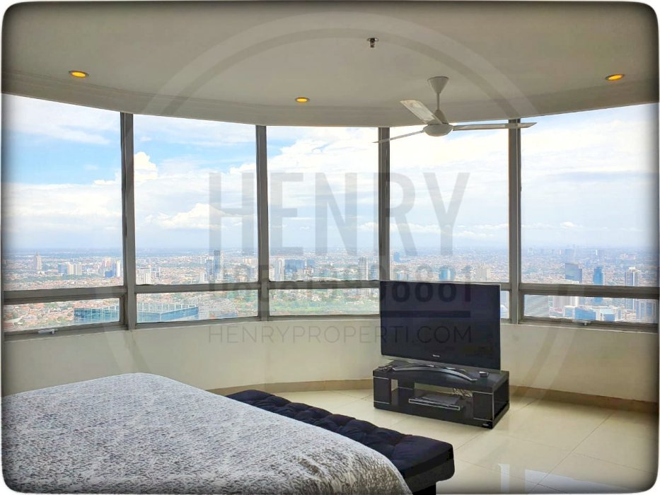 Dijual Denpasar Residence Unit Combine High Fl Best View Full Furnish
